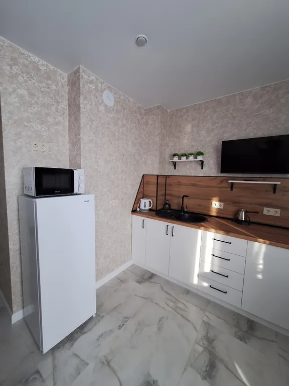 Уютная студия с видом на горы