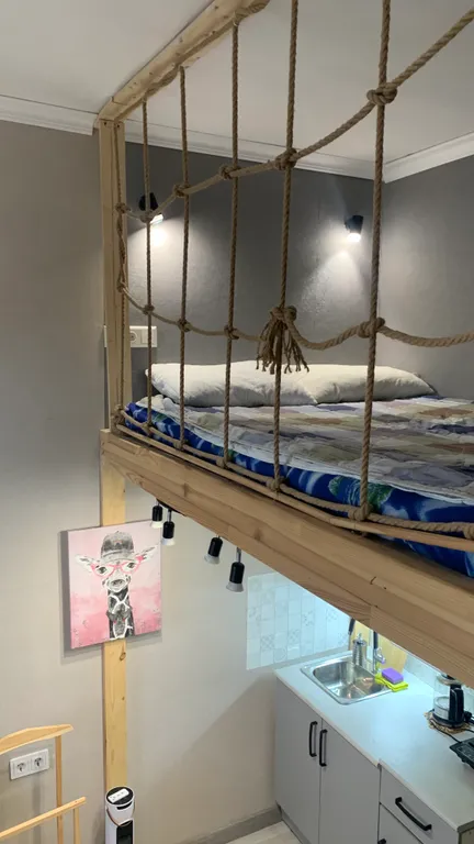 Двухъярусная студия в сердце города