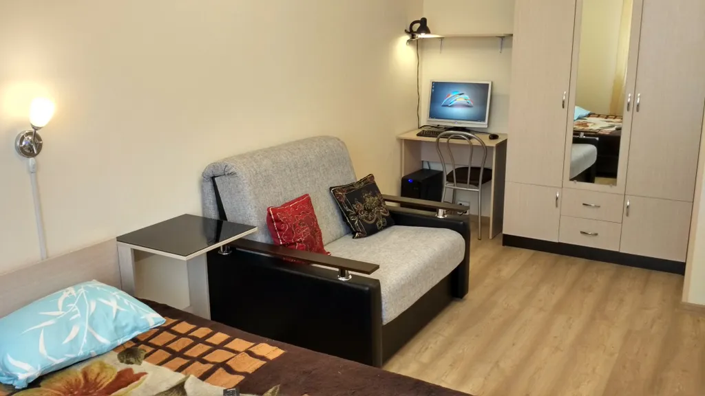 Уютная квартира, не студия, есть почти всё — аренда посуточно в Мурино