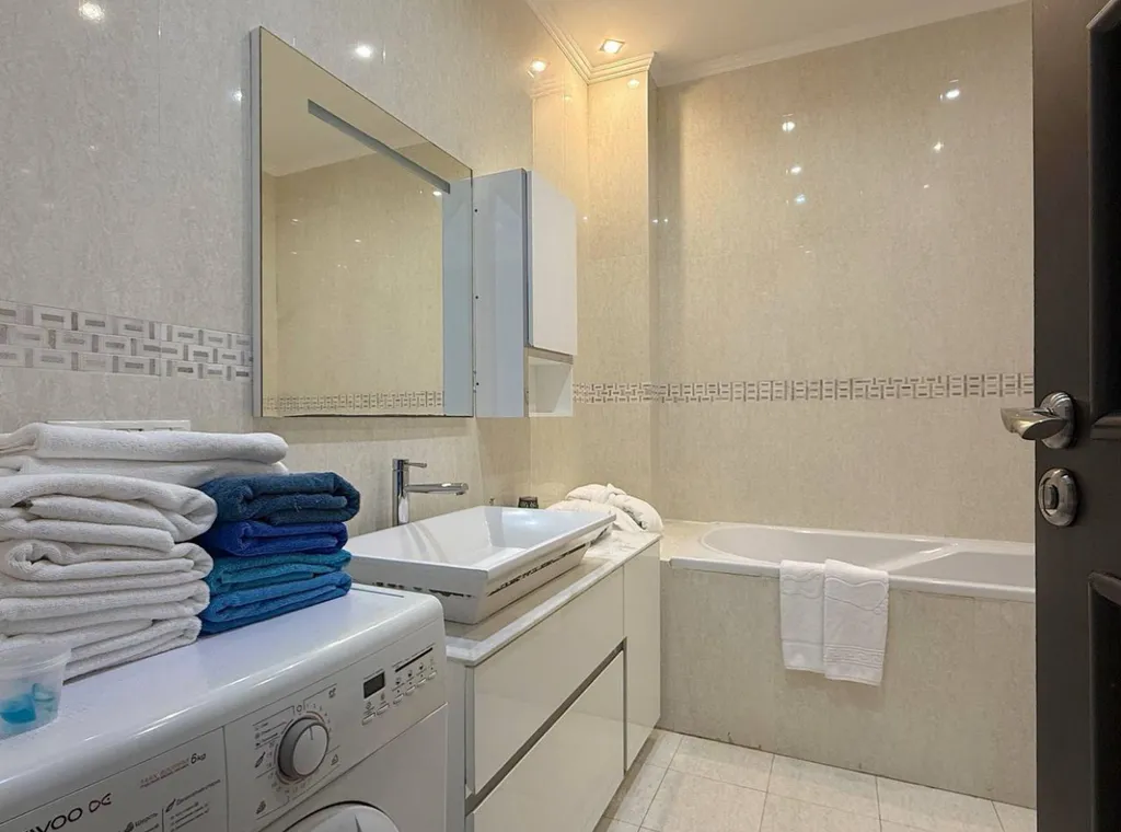 Апартаменты с бесплатным посещением бассейна и саун