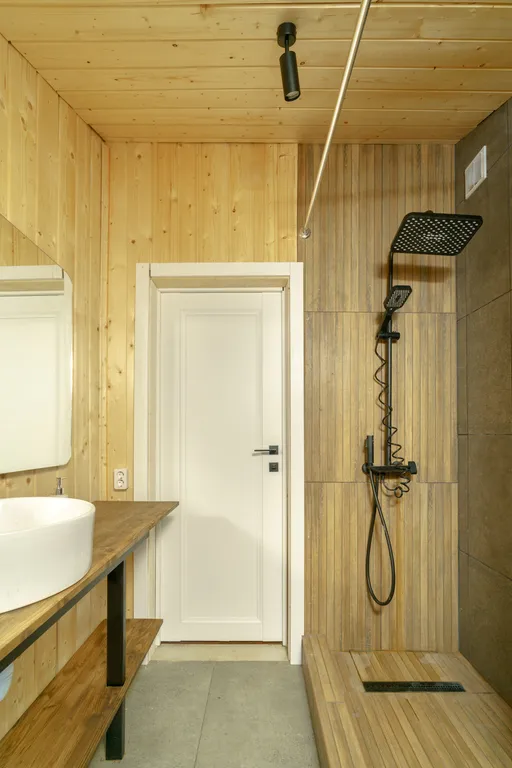 Новый гостевой дом на озере, Загорье дача