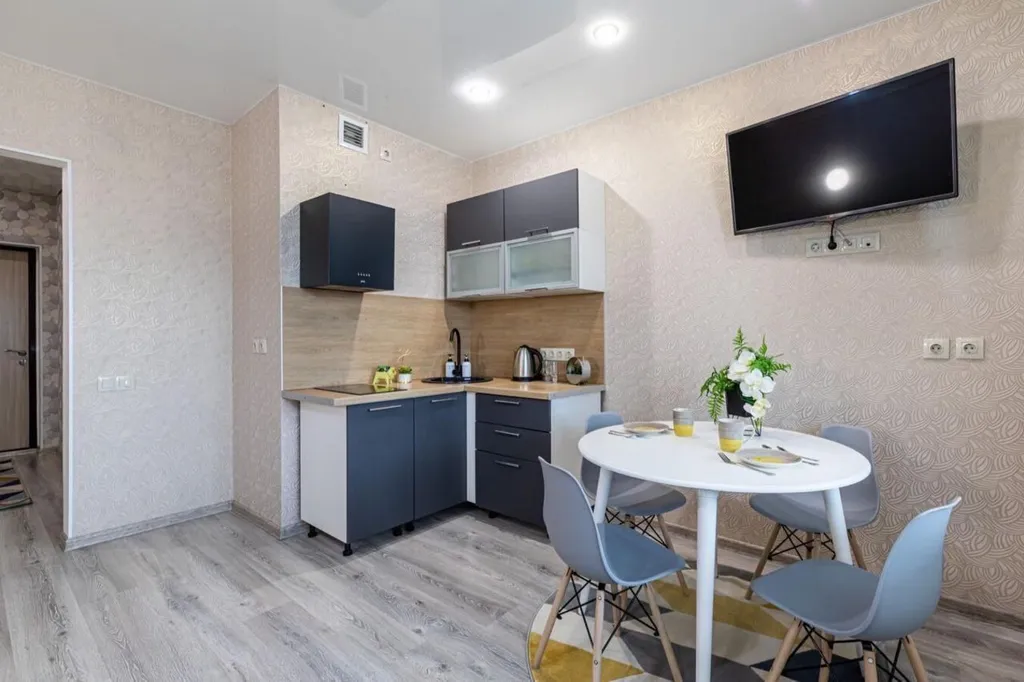 Стильная студия в новом ЖК с кондиционером