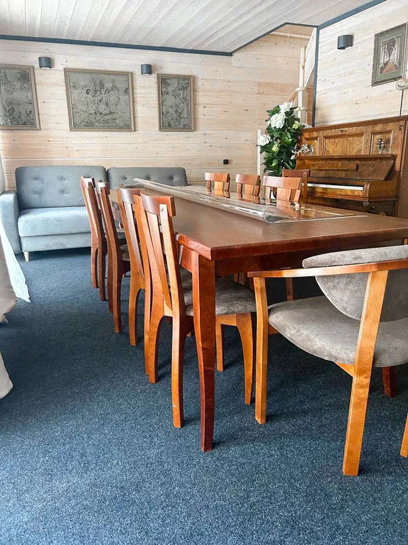 Барн хаус с прекрасным видом на лес