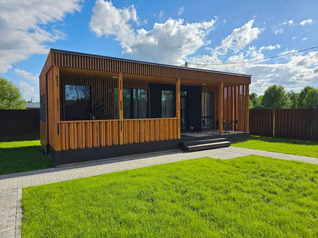 Коттедж Дом с баней на дровах и купелью — Большое Коновалово