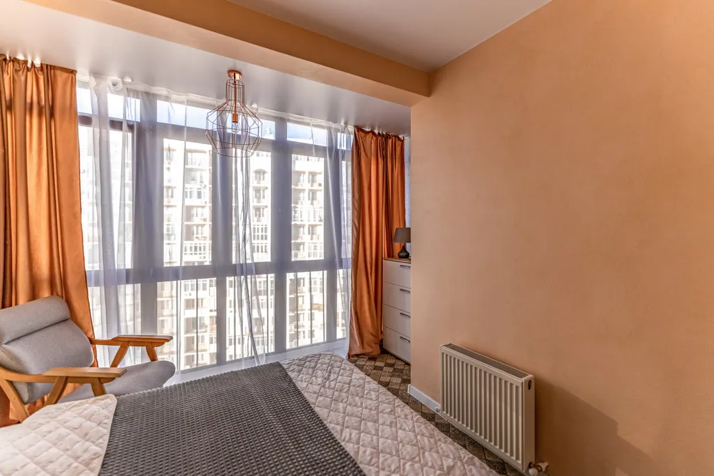 Квартира Двухкомнатная квартира класса комфорт с панорамным остеклением ветер гор — Геленджик