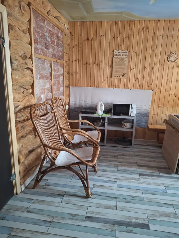 Двухкомнатный деревянный дом