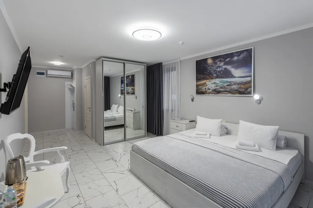 Двухместный номер, доступен открытый подогреваемый бассейн