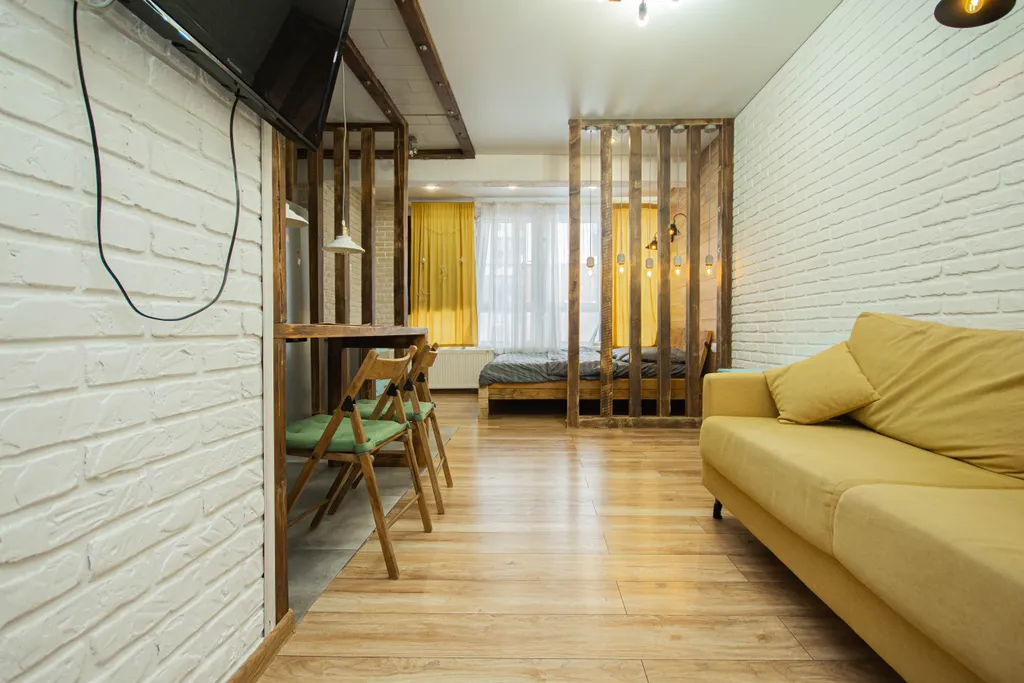 Просторная квартира-студия