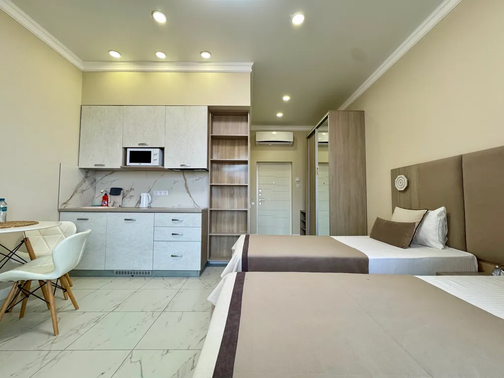 Квартира Квартира Премиум с видом на море и балконом — Лазаревское