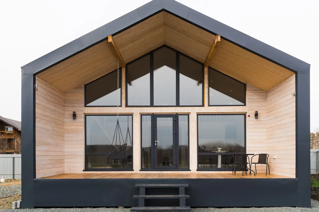 Дом большой с сауной