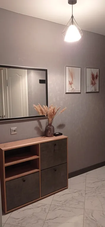 Шикарная двушка с панорамным балконом!