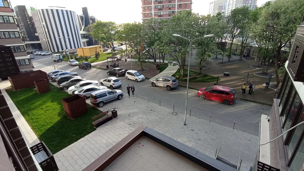 Студия с видом на бухту и горы