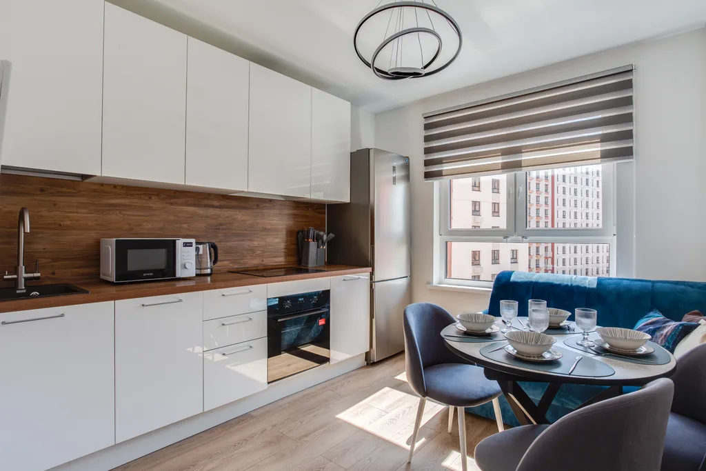 Комфортабельная однушка с видом во двор