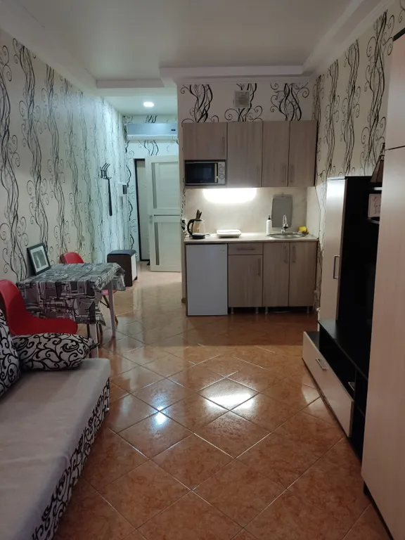 Квартира Квартира Уютная студия в 200 метрах от моря — Южная Озереевка