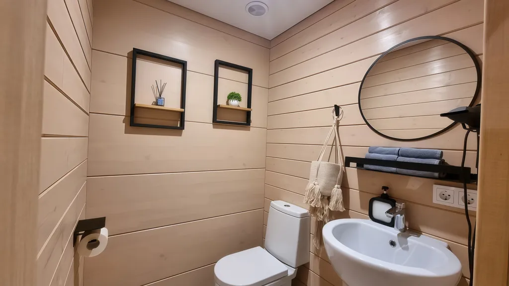 Коттедж с баней, банным чаном и видом на залив