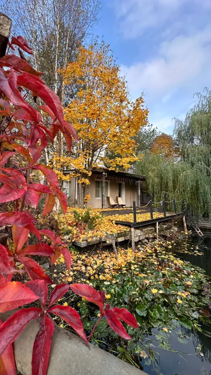 Коттедж Дом с баней, барбекю зоной и большой беседкой — Новый Городок