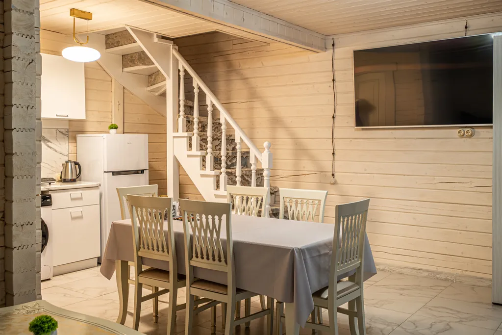 Коттедж с мангалом