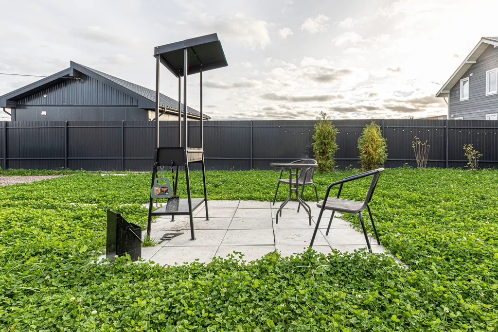 Новый загородный дом в стиле барнхаус