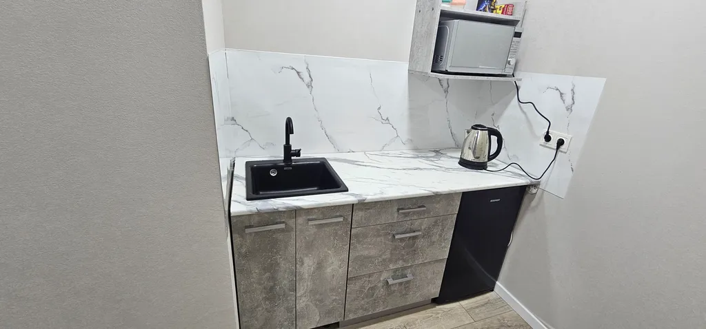 Квартира эконом с кухней-гостиной