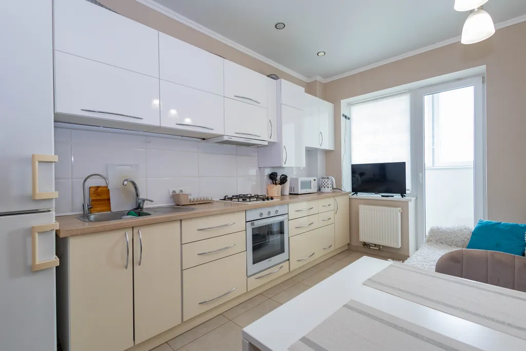 Светлая уютная квартира в ЖК Сказка с удобным выездом на море