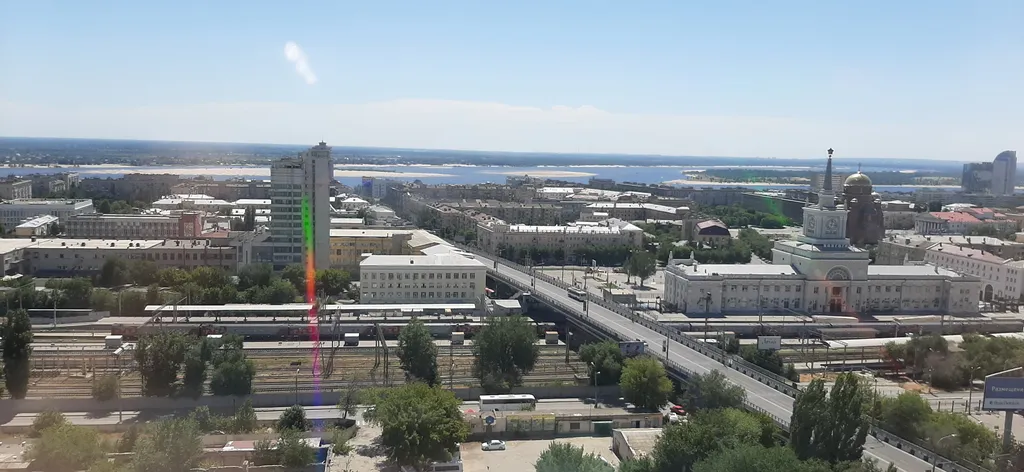 Уютная квартира с видом на Волгу и центр города