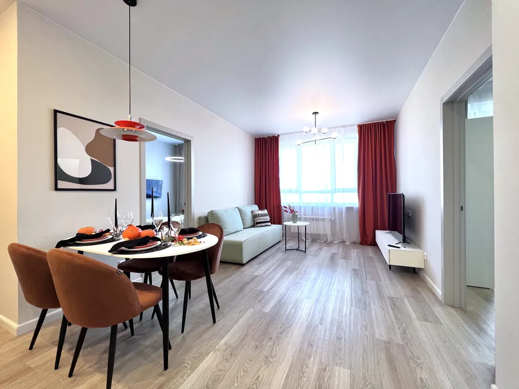 Трешка у аквапарка с панорамным видом на реку