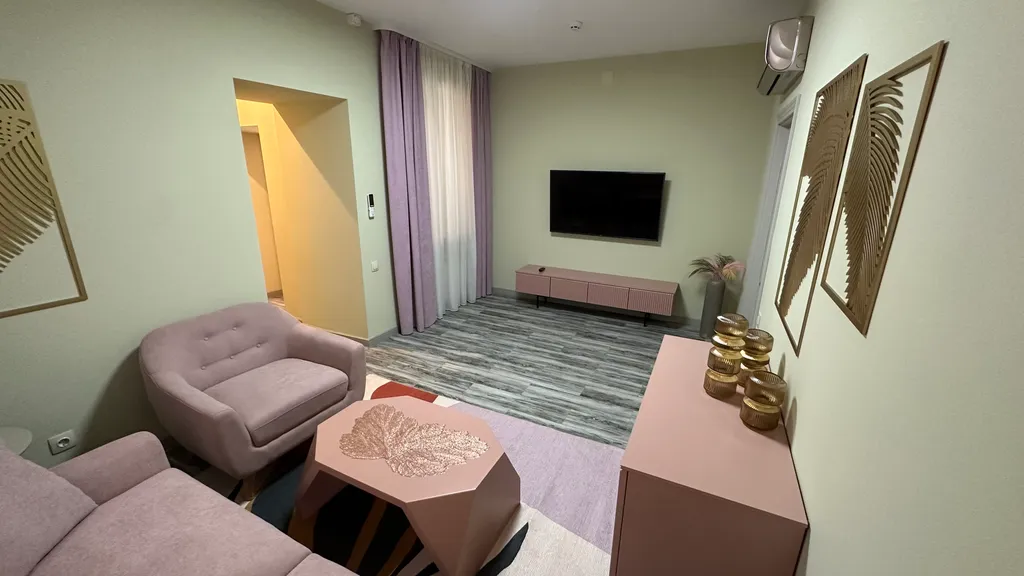 Двухкомнатный Апартамент класса ДеЛюкс с отдельной спальней и кухней