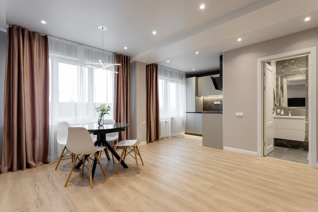 Дизайнерская квартира на берегу Енисея