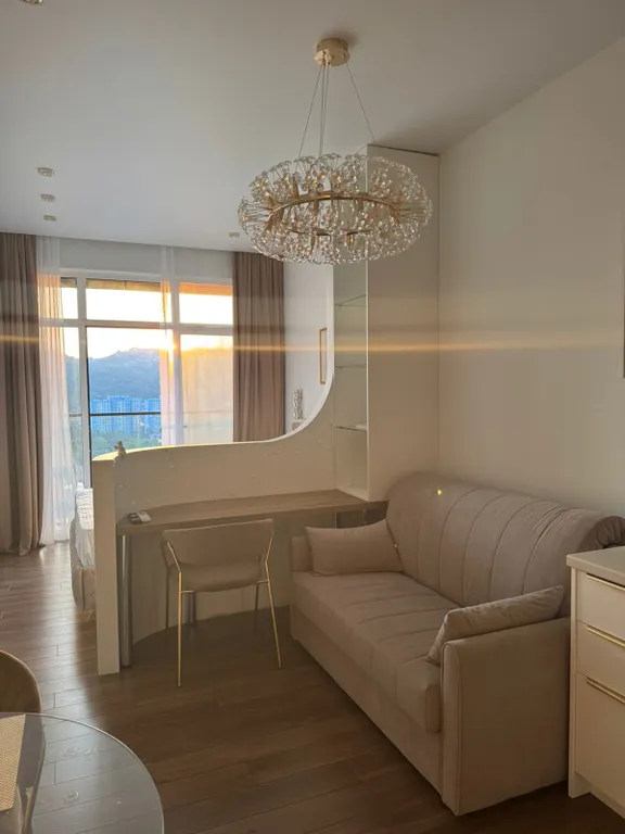 Студия с видом на море