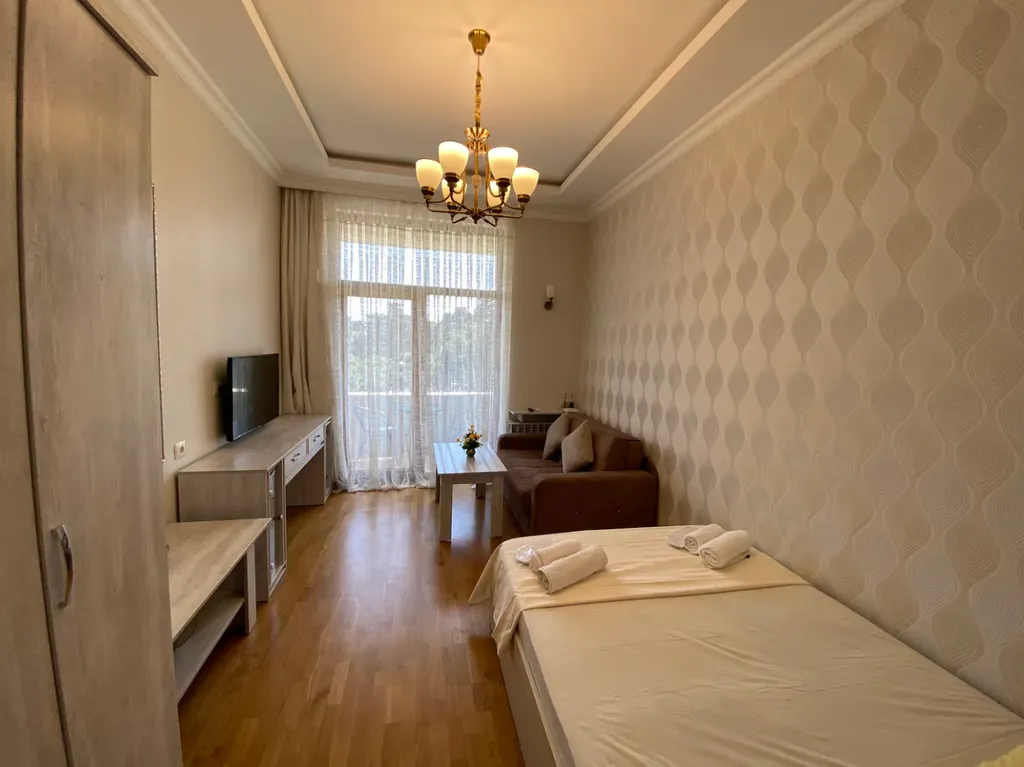 Апартаменты с видом на бульвар