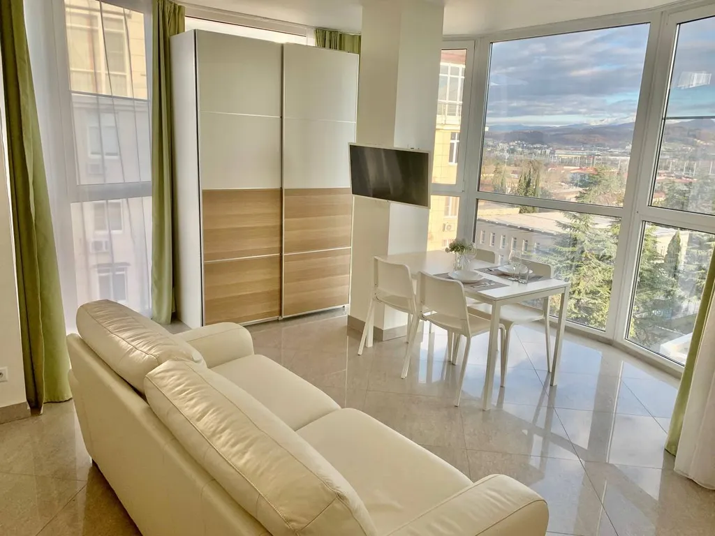 Квартира Квартира Панорамная студия с видом на горы — Сириус