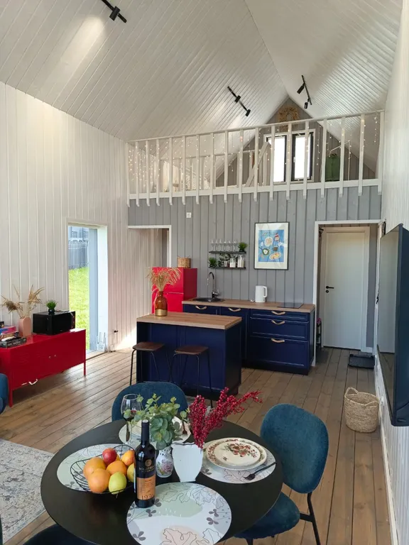 Уютный дом барн у водохранилища