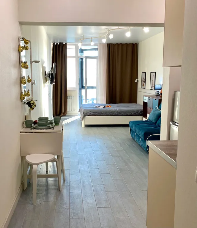 Квартира Квартира в ЖК Морская симфония с панорамным видом на закат — Адлер