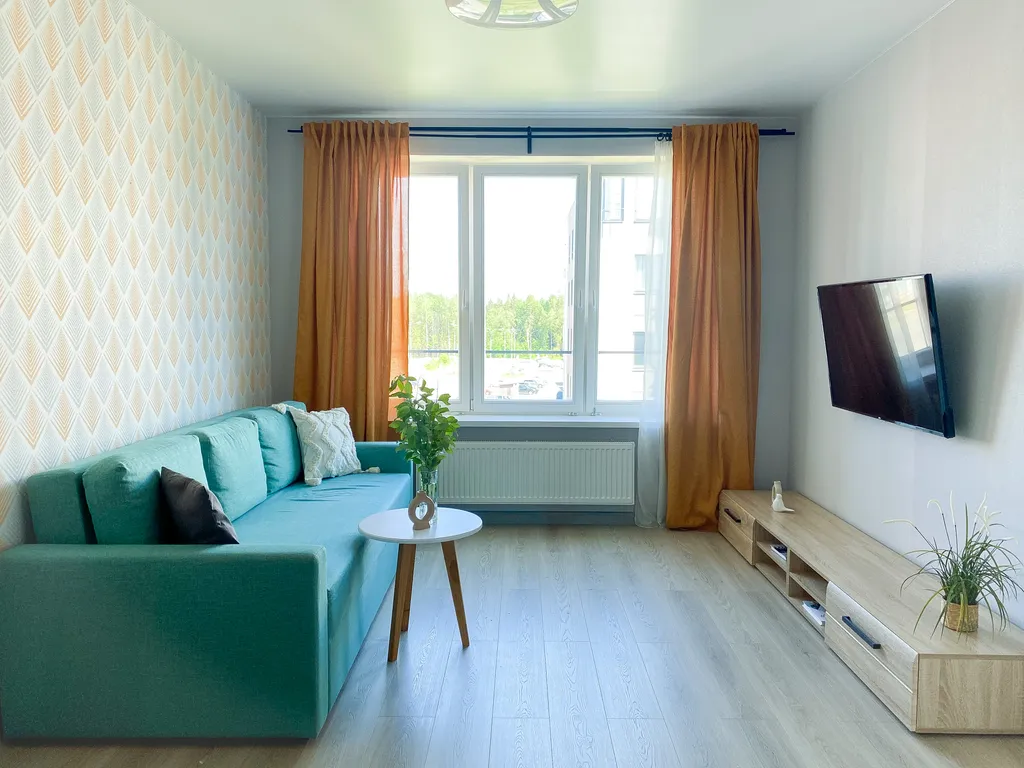 Двухкомнатные апартаменты Lintu в эко районе