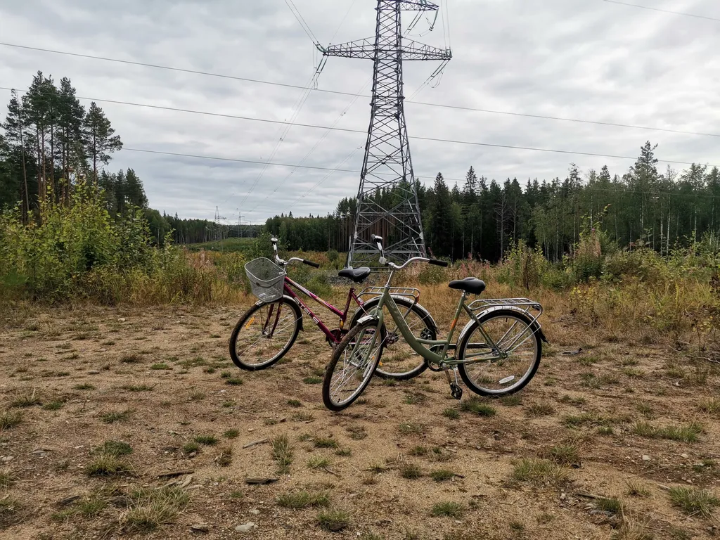 Дом с садом между лесом и рекой