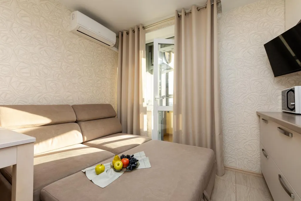 Светлая квартира рядом с ЖД Вокзалом в ЖК Малевич