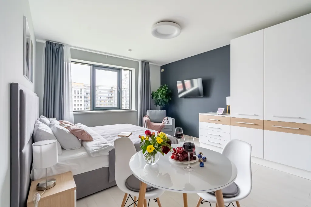 Квартира Квартира Просторная студия на Васильевском острове — Санкт-Петербург