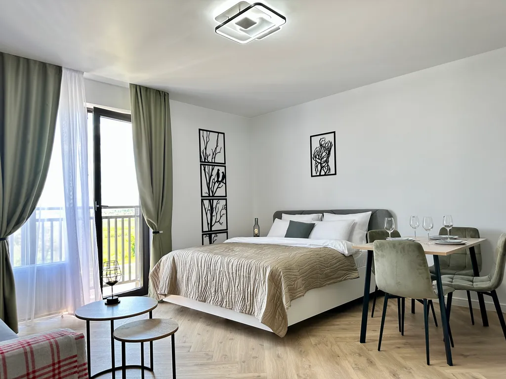 Квартира Квартира Изысканная студия в клубной резиденции Европа с бассейном — Анапа