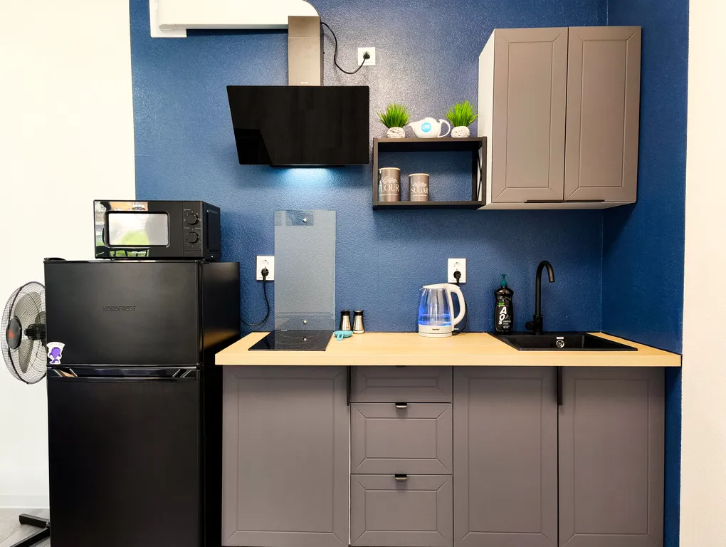 Квартира Квартира Новая просторная студия с панорамным видом на реку и лесопарк — Санкт-Петербург