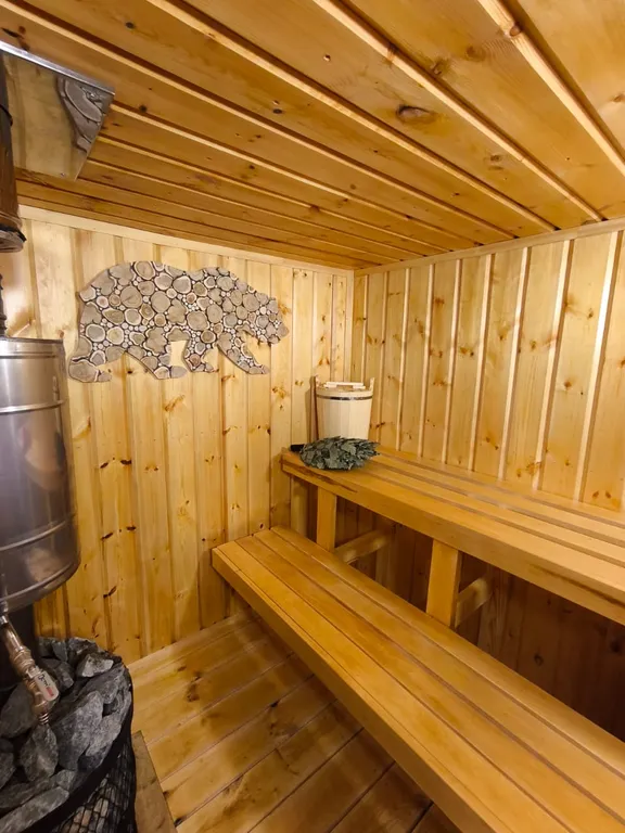 Просторный домик вблизи леса с баней