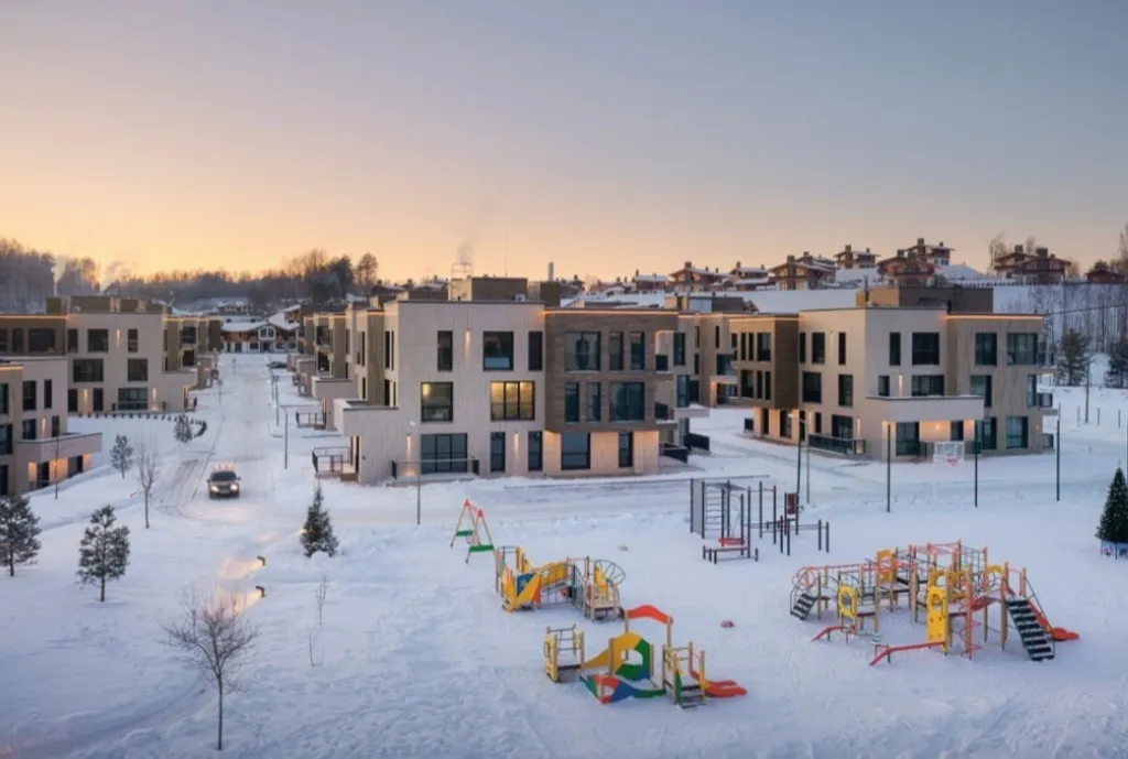 Апартаменты с сауной и террасой у курорта охта парк