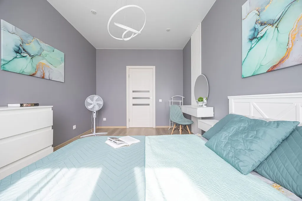 Видовая 1-комнатная квартира в ЖК Цветы