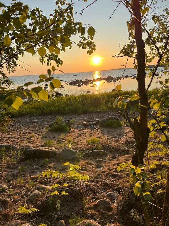 Дом для праздника рядом с Финским заливом