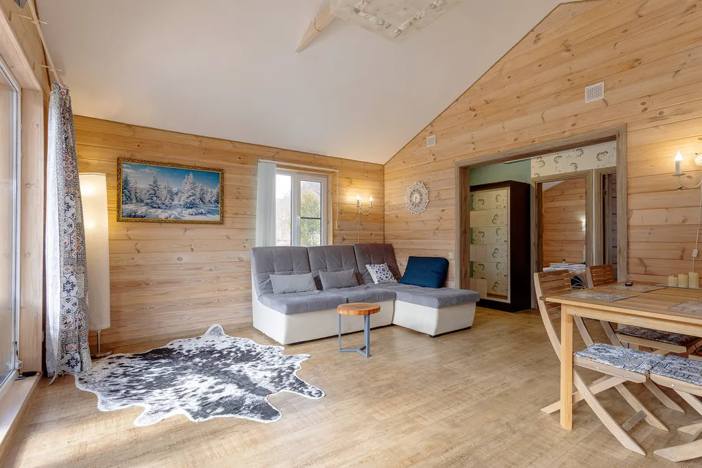 Коттедж Коттедж "Буковель" с терассой и видом на горы. — Архыз