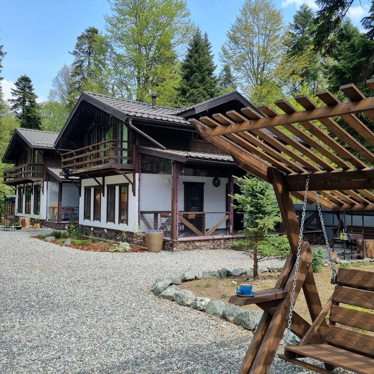 Семейное шале с видом на горы