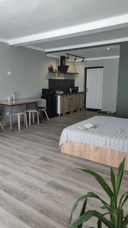 Номер с балконом, видом на реку Волга и гору Арбуга