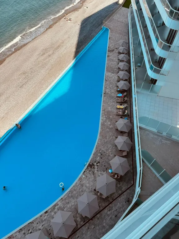 Квартира Роскошные апартаменты с прямым видом на море в Бамбо Бич Цихисдзири — Цихисдзири