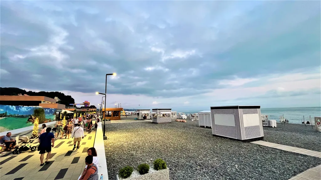 Апартамент у самого моря и с видом на море