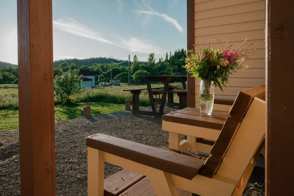 Уютный новый дом в тихом местечке