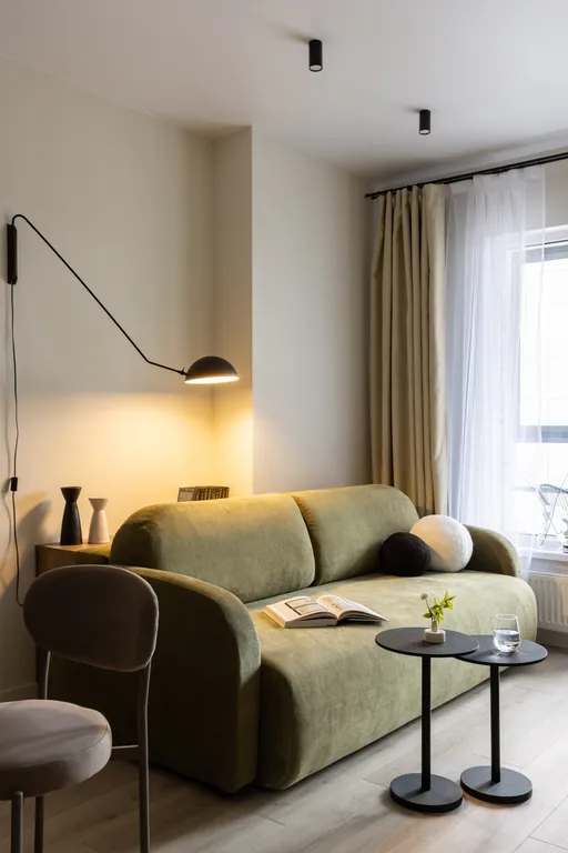 Однокомнатная квартира в лесу